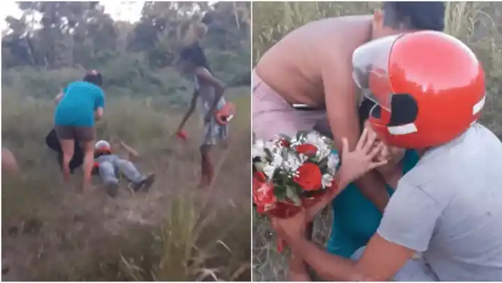 Bizarra propuesta de casamiento