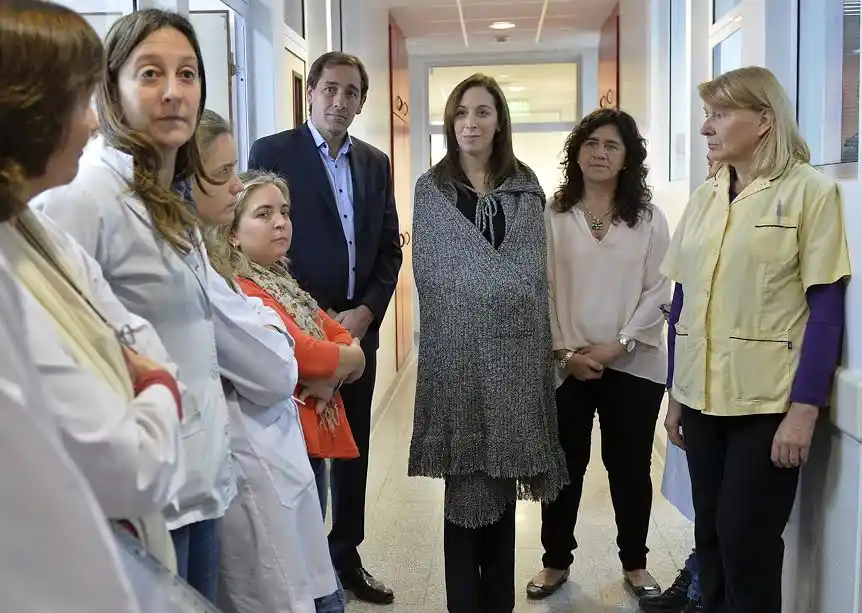 Vidal y Garro inauguraron sala de nutrición en el Hospital de Niños de La Plata
