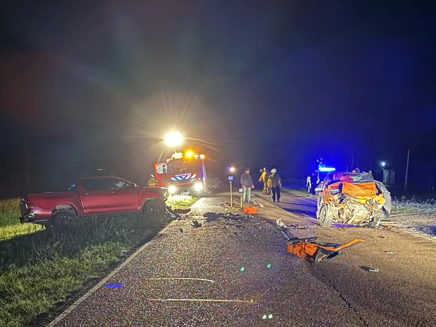 Trágico accidente en Ruta 12: un hombre perdió la vida tras colisión frontal