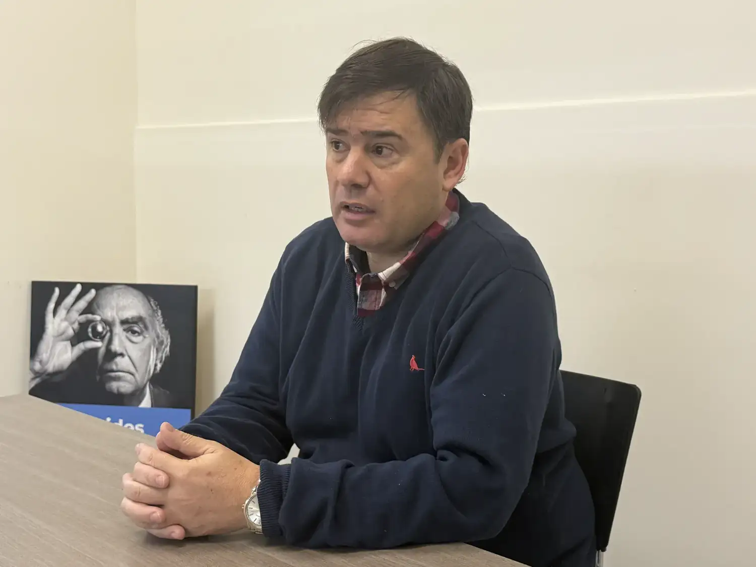 El doctor en geografía Jorge Lapena, integrante del Centro de Investigaciones Geográficas de la Universidad Nacional del Centro de la Provincia de Buenos Aires.