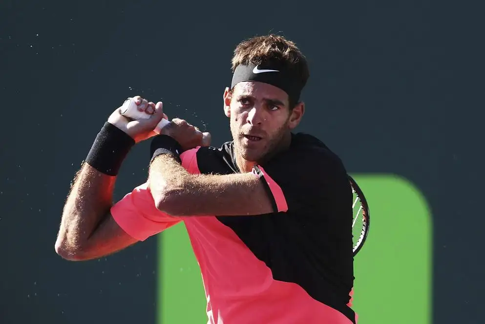 Del Potro busca un lugar  en cuartos ante Krajinovic 