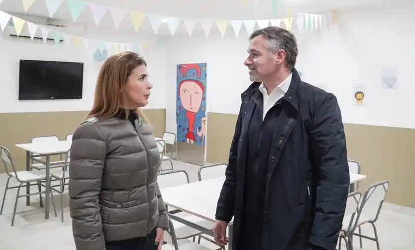 Soledad Peralta y Achával recorrieron la Casa de Abrigo de Pilar