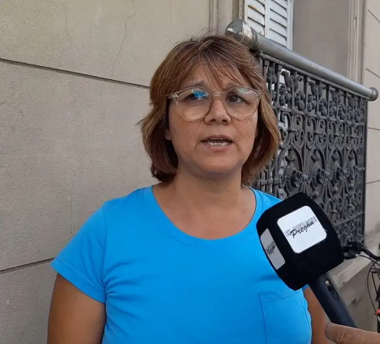 Docente Cecilia Díaz.