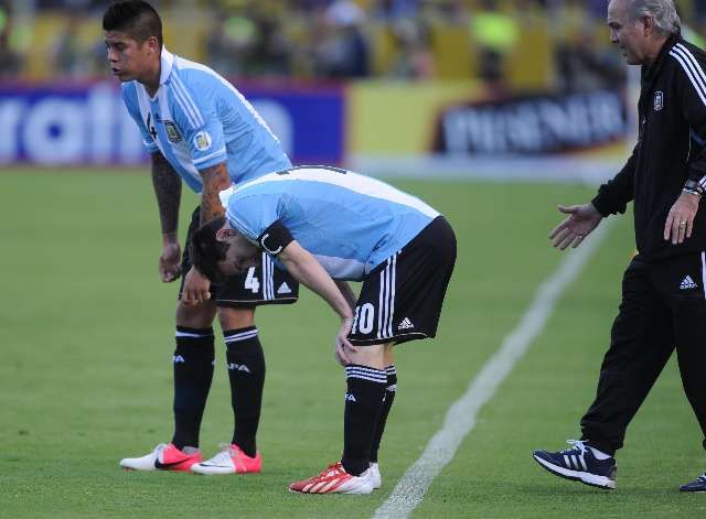 Eliminatorias Brasil 2014: Argentina empató con Ecuador