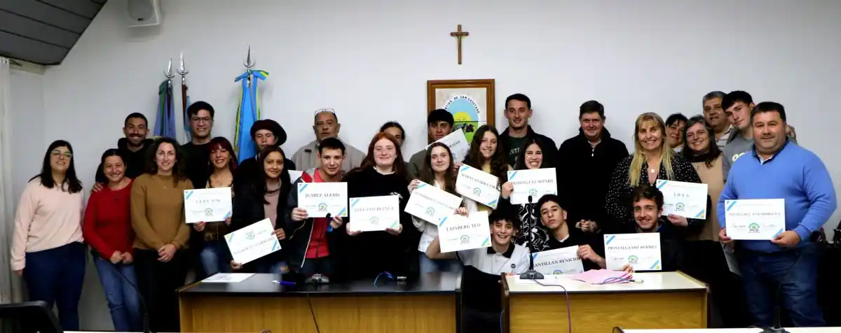 Sesionó el Concejo Deliberante Estudiantil