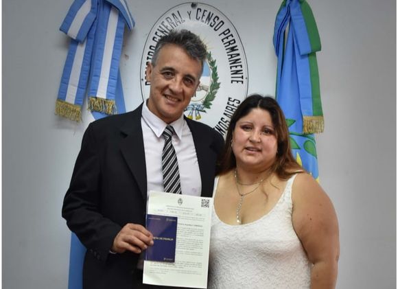 Verónica y Jorge se casaron