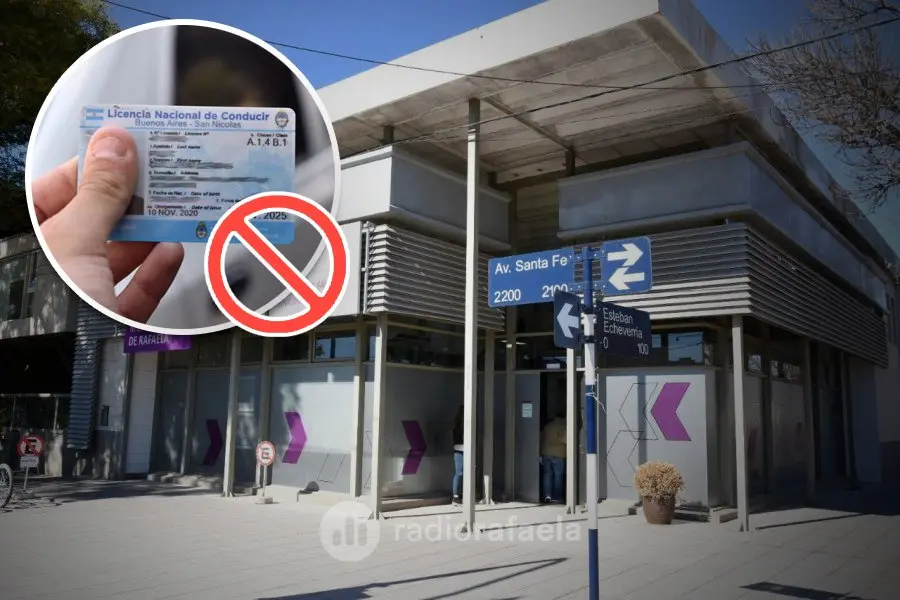 En Rafaela, no están entregando carnets de conducir: ¿cuál es el motivo?