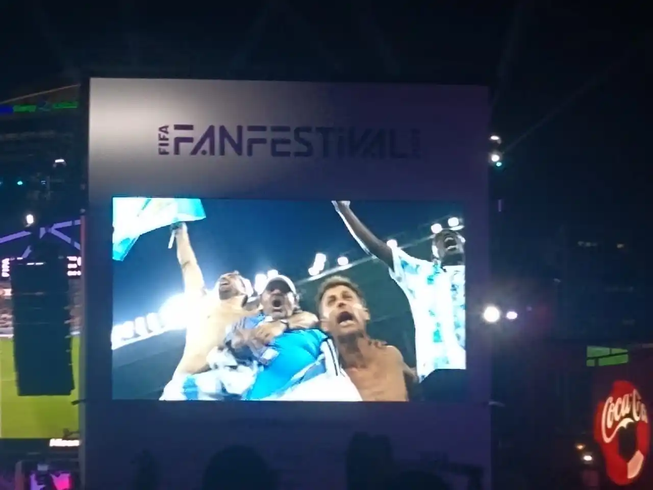 Argentina a octavos de final: La victoria ante Polonia en el Fan Fest de Qatar y el enojo con FIFA