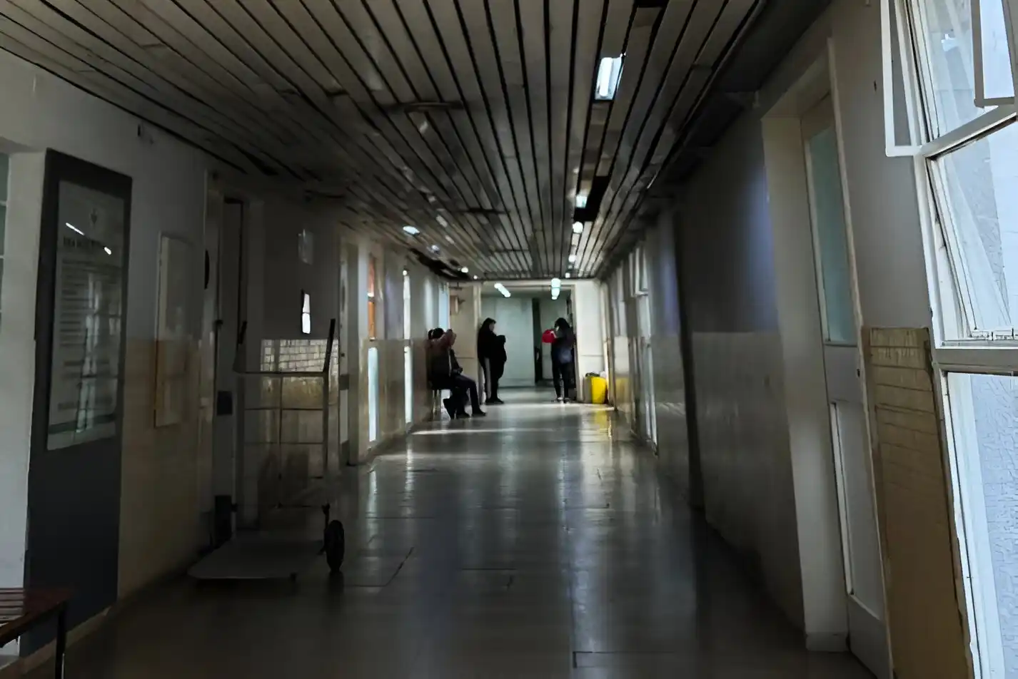 El Hospital de San Pedro, el principal efector de salud del distrito.