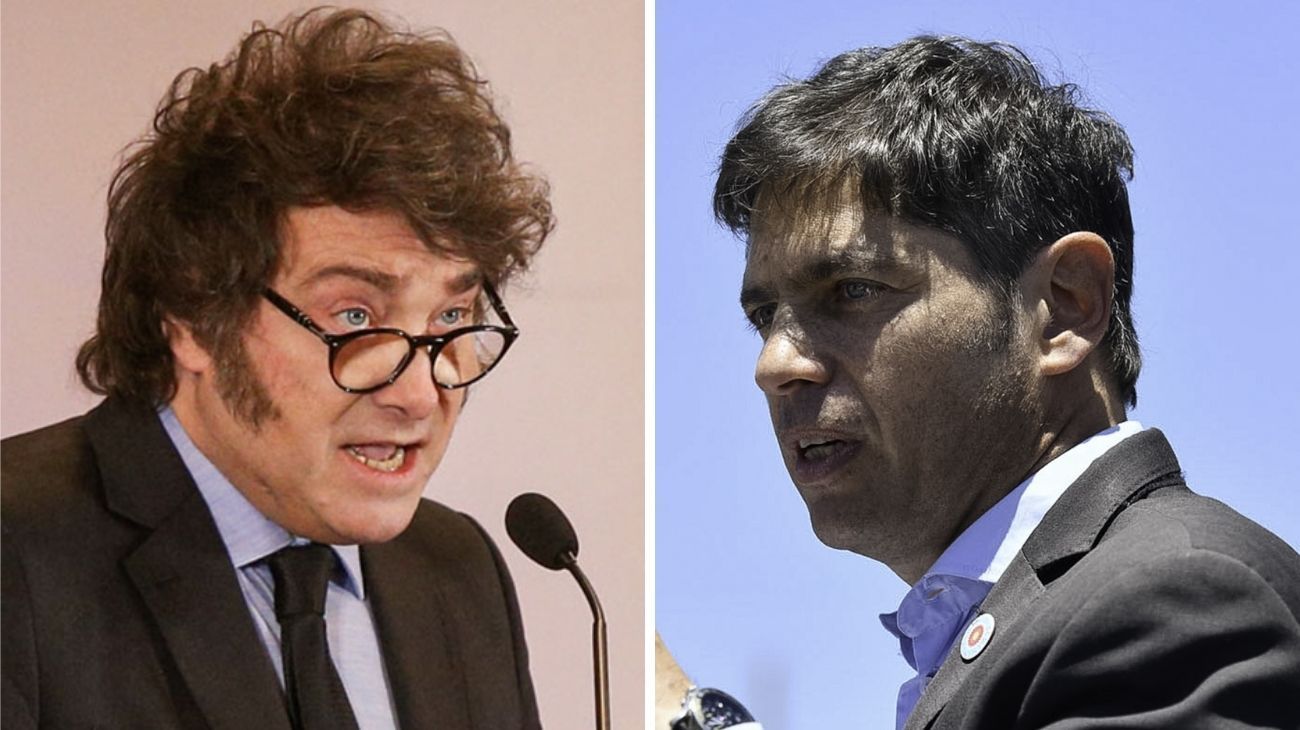 Kicillof le bajó el precio al acto de Milei en Moreno.
