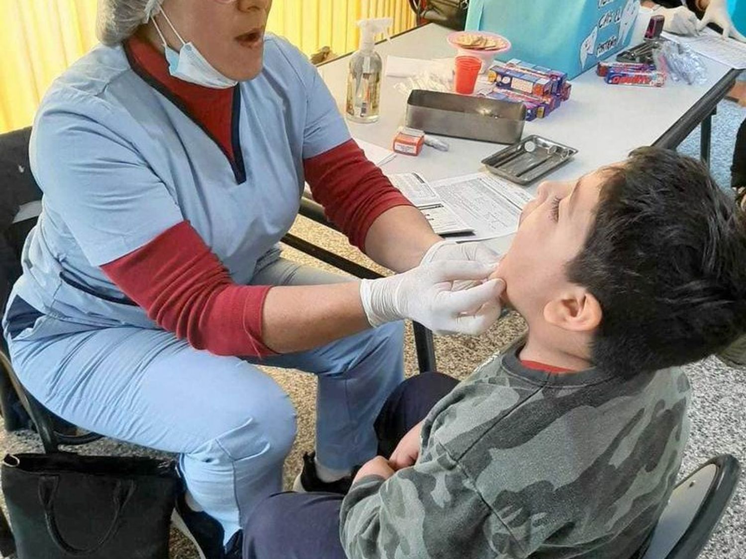 Jardineritos de Clorinda recibieron controles 
del programa de Libretas de Salud Escolar