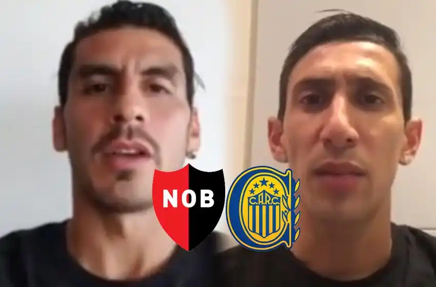 #ClásicoRosarinoSinAusencias: el pedido de Di María y Guzmán por un partido en paz