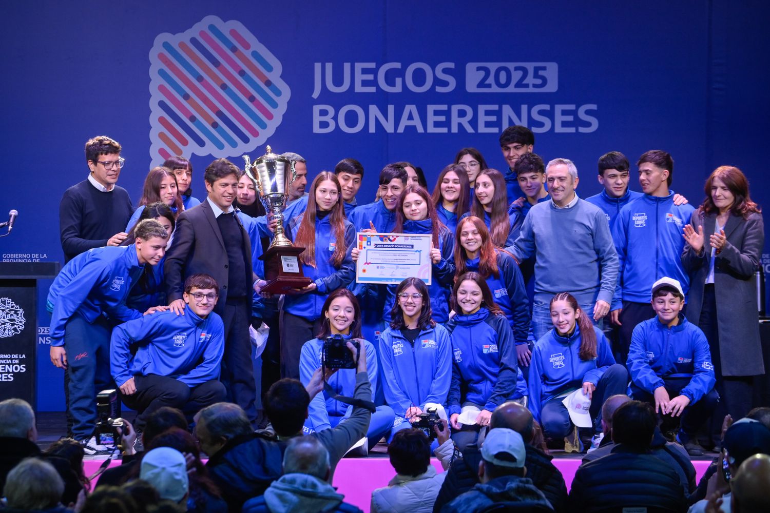 Kicillof presentó los Juegos Bonaerenses 2025 con inscripción récord: Más de 480 mil participantes