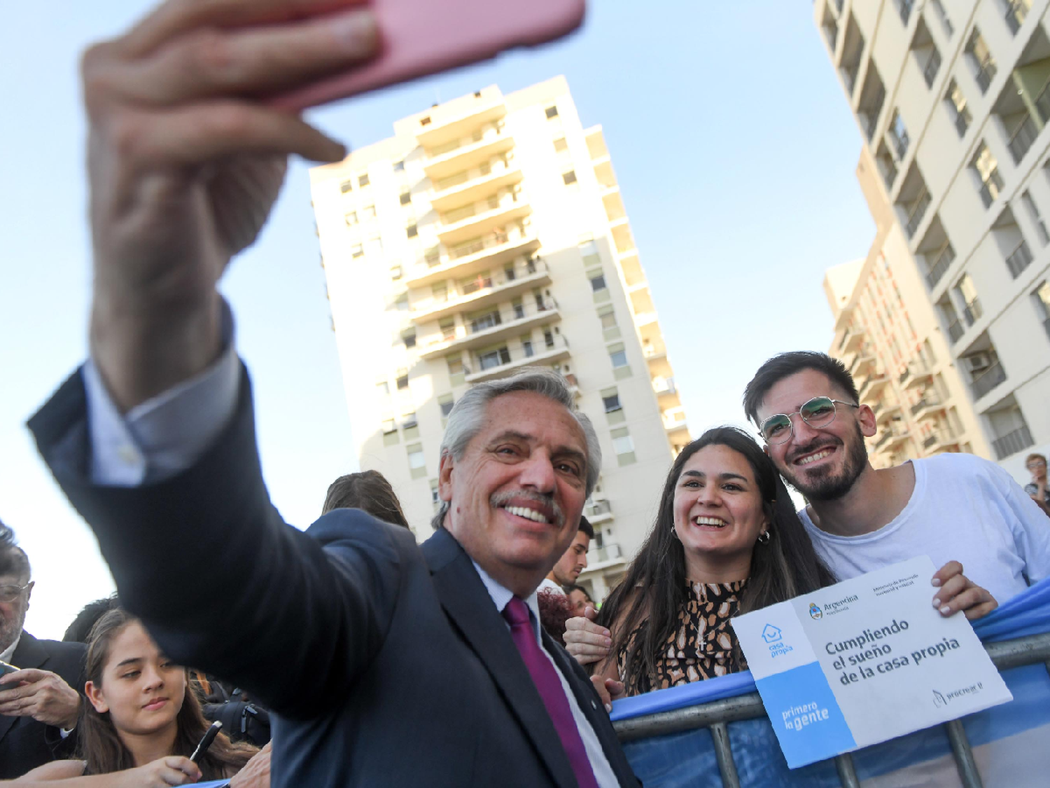 Alberto Fernández: "Yo cumplí mi palabra, el que dejó gente hambrienta se llama Macri"