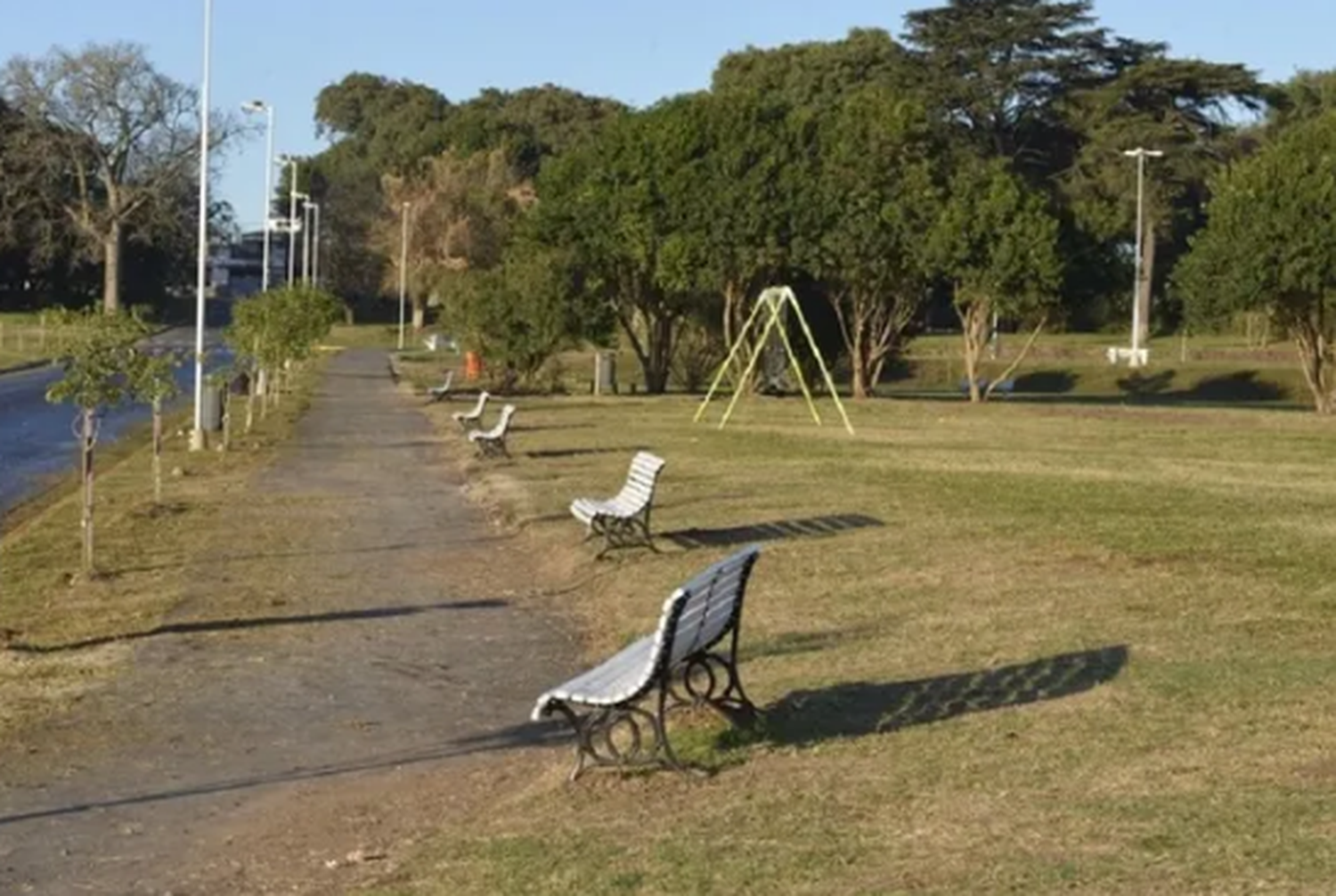 Una joven fue herida por una bala perdida en la Plaza Mujeres Entrerrianas