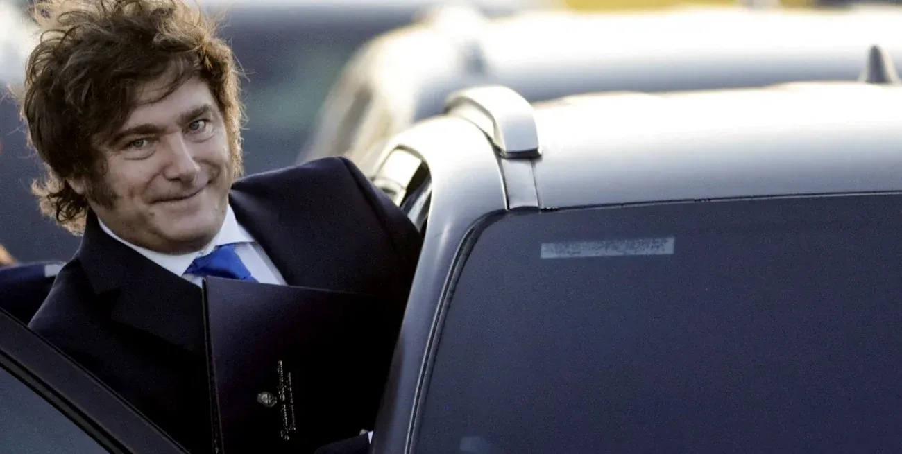 Milei difundió un nuevo spot en redes con el lema “La Libertad Avanza o la Argentina retrocede”. Foto: Reuters