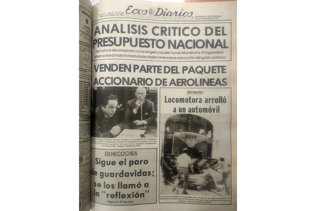Martes 9 de febrero de 1988