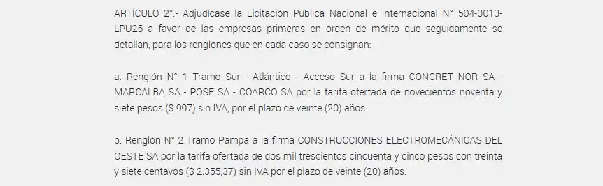 ADJUDICACIÓN