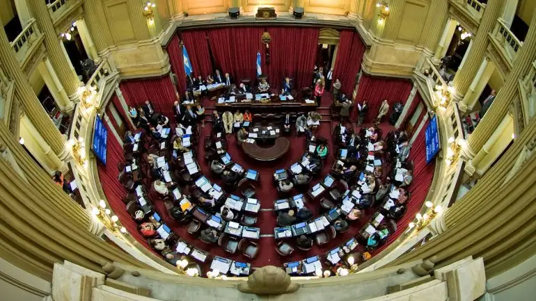 Los Senadores entrerrianos ya juraron en el Congreso Nacional