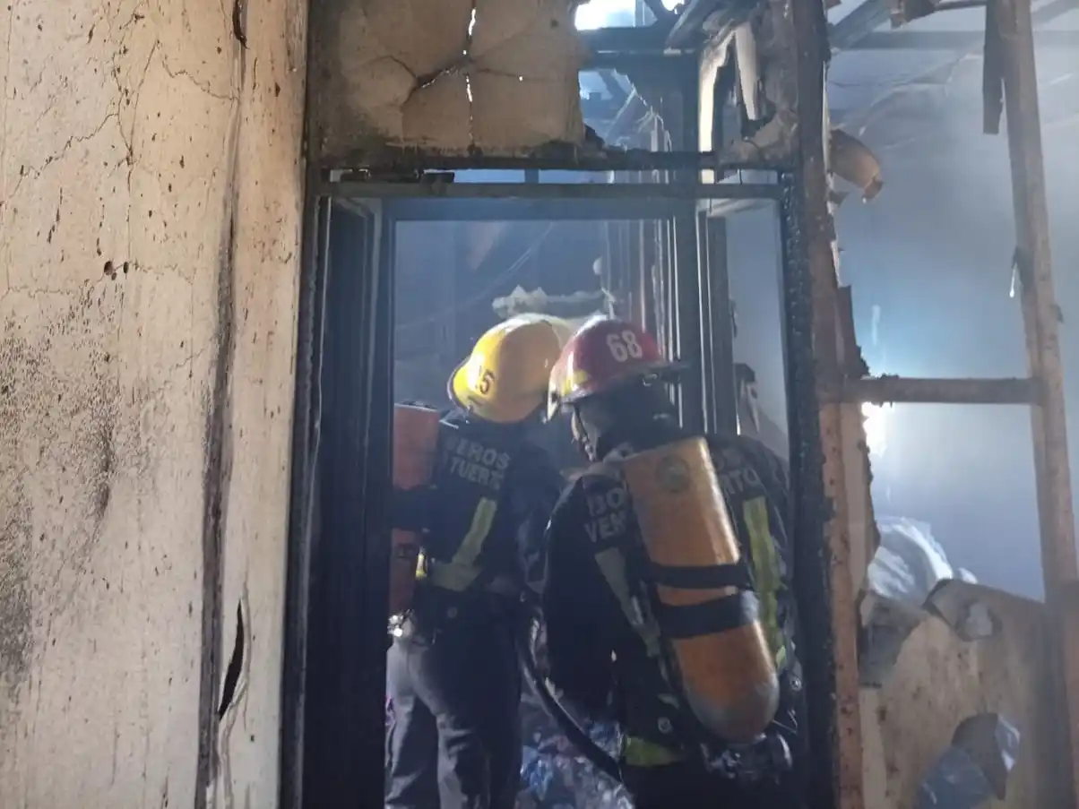 incendio vivienda venado - 1