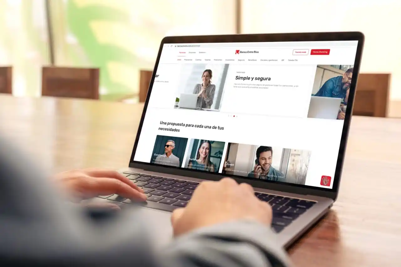 Banco Entre Ríos nuevo sitio web totalmente renovado y multidispositivo