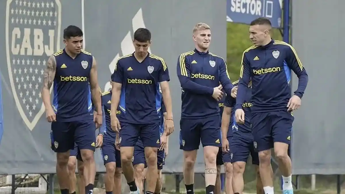 Valentini se entrenó con normalidad