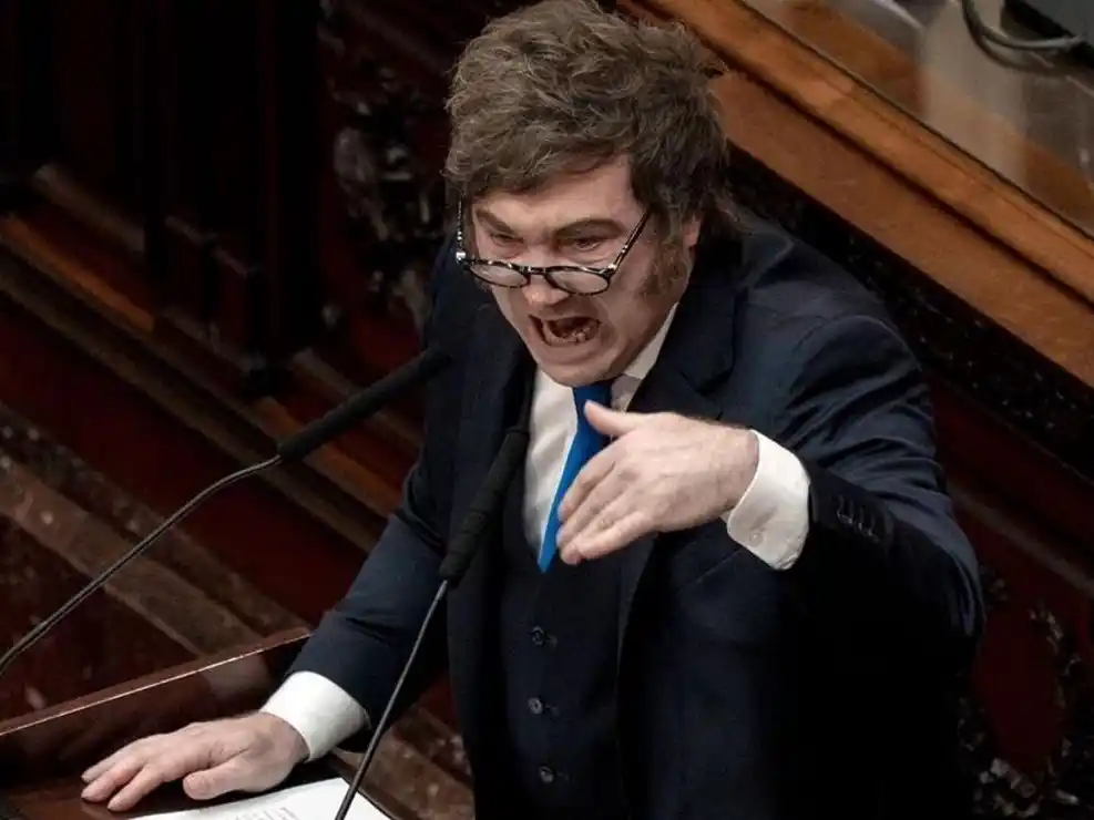 INsultos. Javier Milei no se guardó nada para con la oposición.