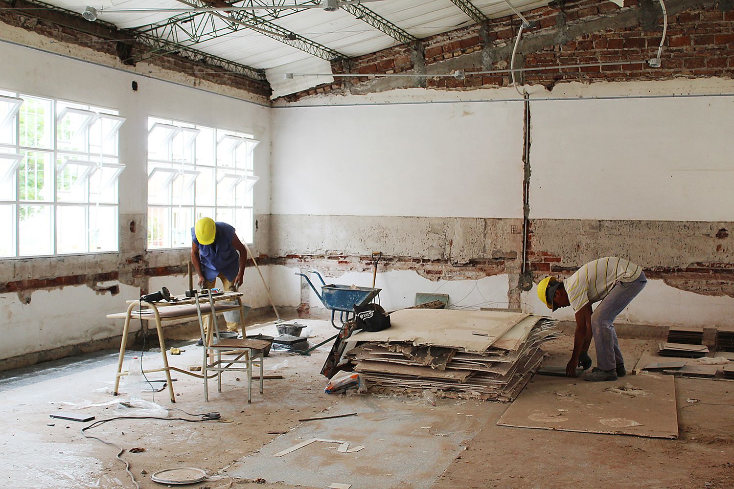 Avanza la obra de la nueva escuela técnica Nº 1