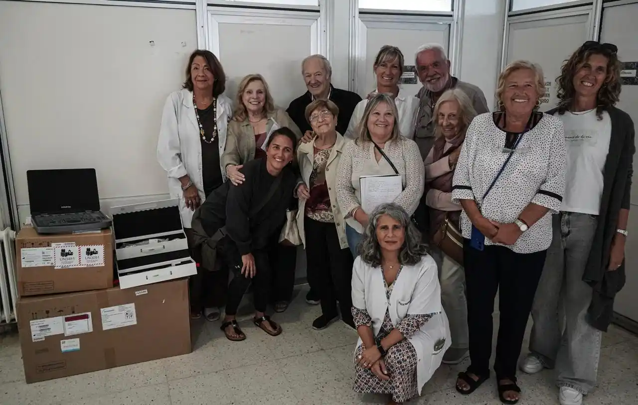 La Cooperadora donó un ecógrafo para la Guardia del Hospital Ferreyra