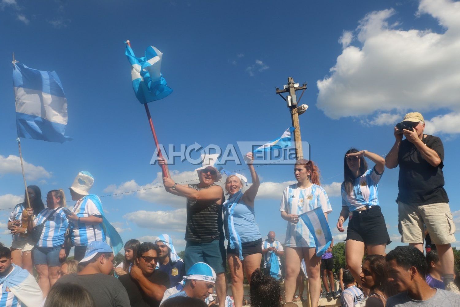 festejos argentina campeón obeliscos gualeguaychú - 12