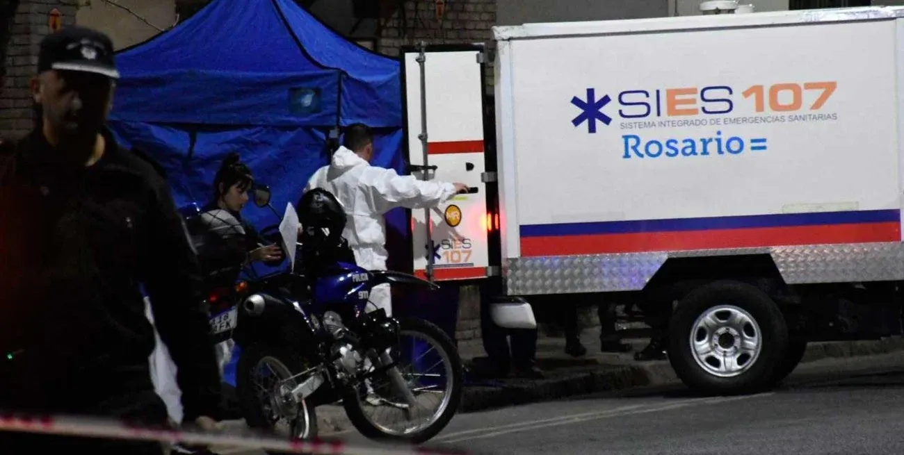 Dos asesinatos en las últimas horas conmueven a Rosario. La foto es sólo ilustrativa. Crédito: Marcelo Maner.