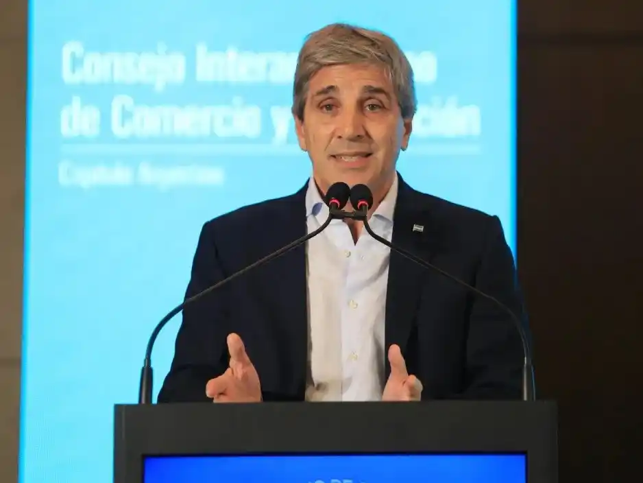 Luis Caputo, ministro de Economía.