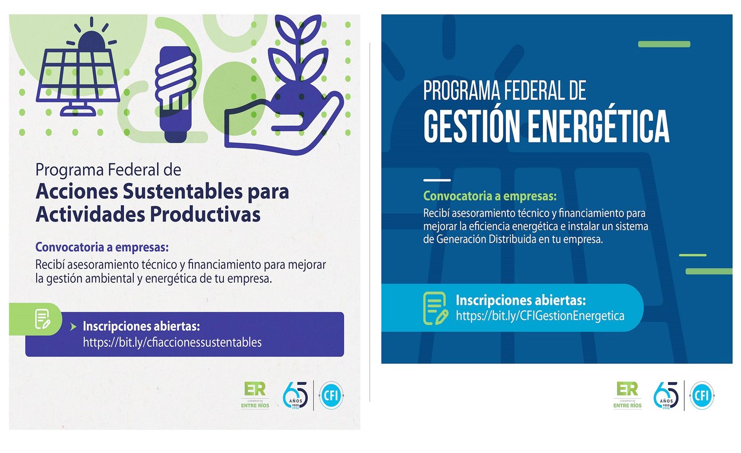 Industrias de Entre Ríos se inscribieron en los Programas de Acciones Sustentables y Eficiencia Energética