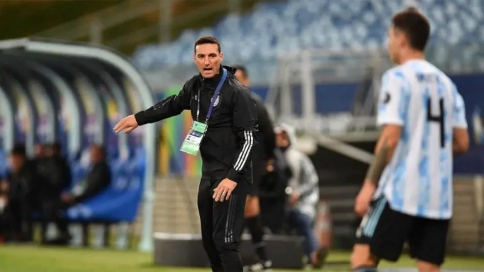  Scaloni, el técnico sin pasado