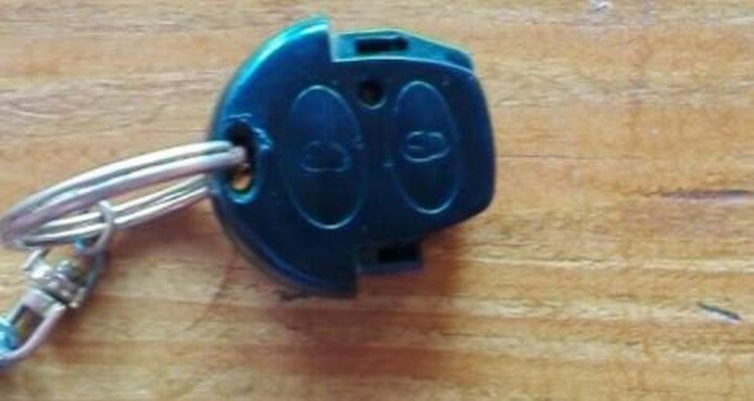Llave de auto extraviada