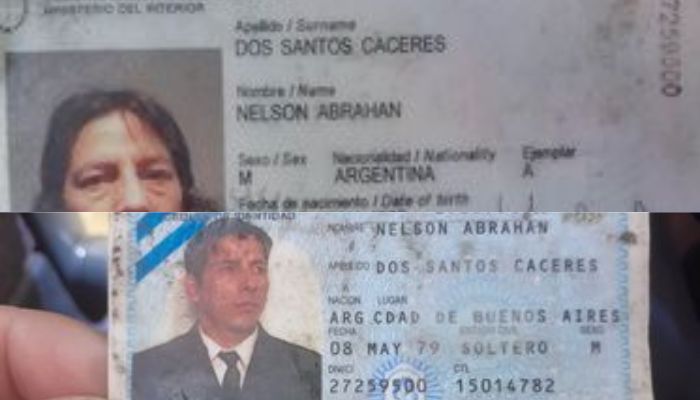 Documentación encontrada de Nelson Dos Santos