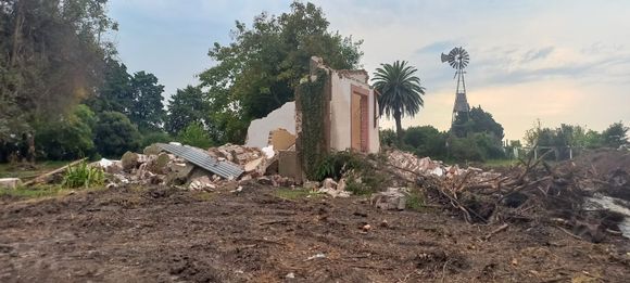 Demolición de la estación del Ferrocarril Depietri: notificaron a una empresa rosarina como responsable