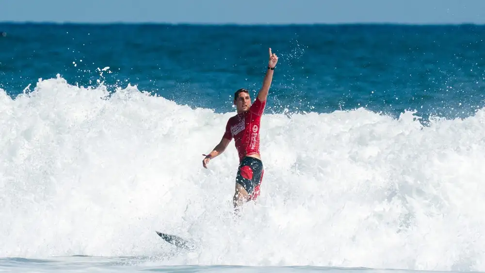 Franco Radziunas, el mejor argentino en El Salvador. (Foto: ISA)
