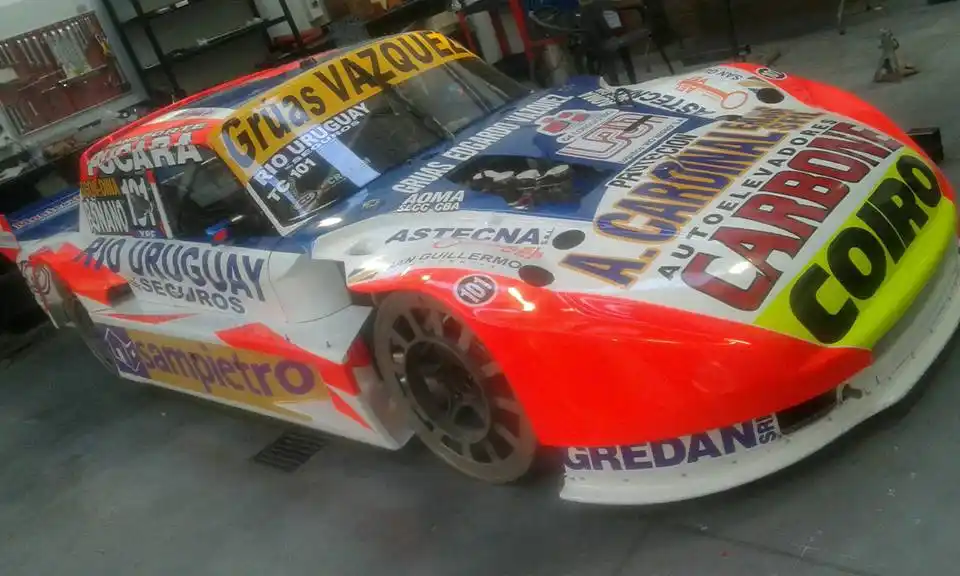 Así está el auto de Lionel Ugalde para esta temporada. (Foto: Facebook Lionel Ugalde)