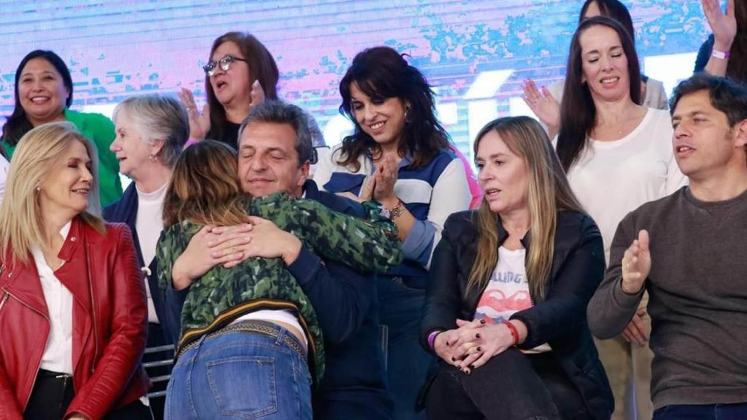 Elecciones 2023: Desde Merlo, Massa y Kicillof le hablaron al feminismo oficialista