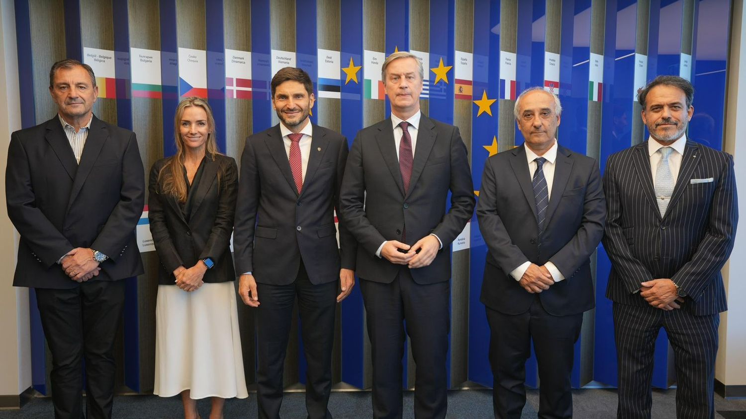 Pullaro se reunió con el embajador de la Unión Europea y fortaleció la agenda comercial de Santa Fe