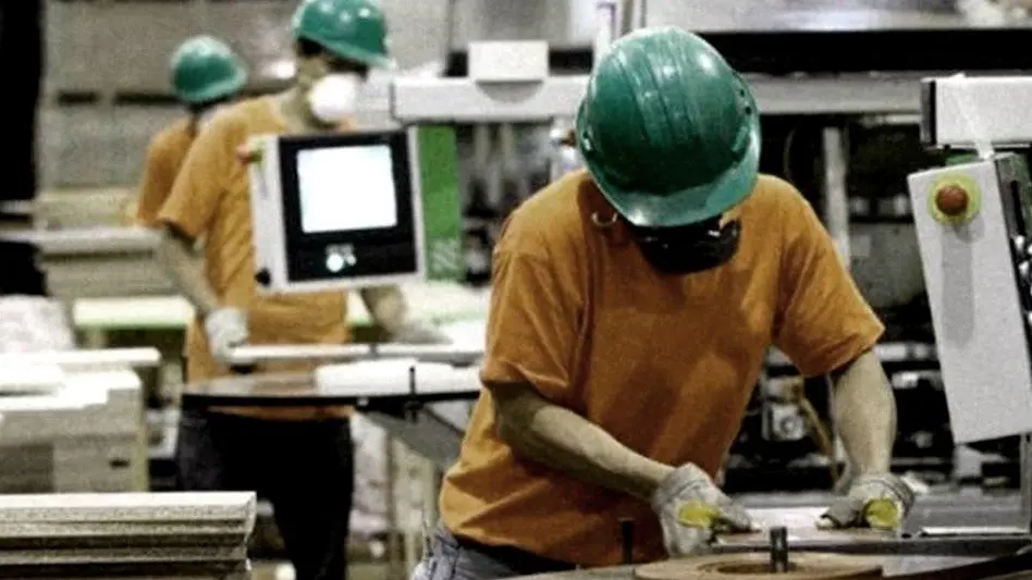 La actividad industrial creció 4,8% en julio en comparación con 2019