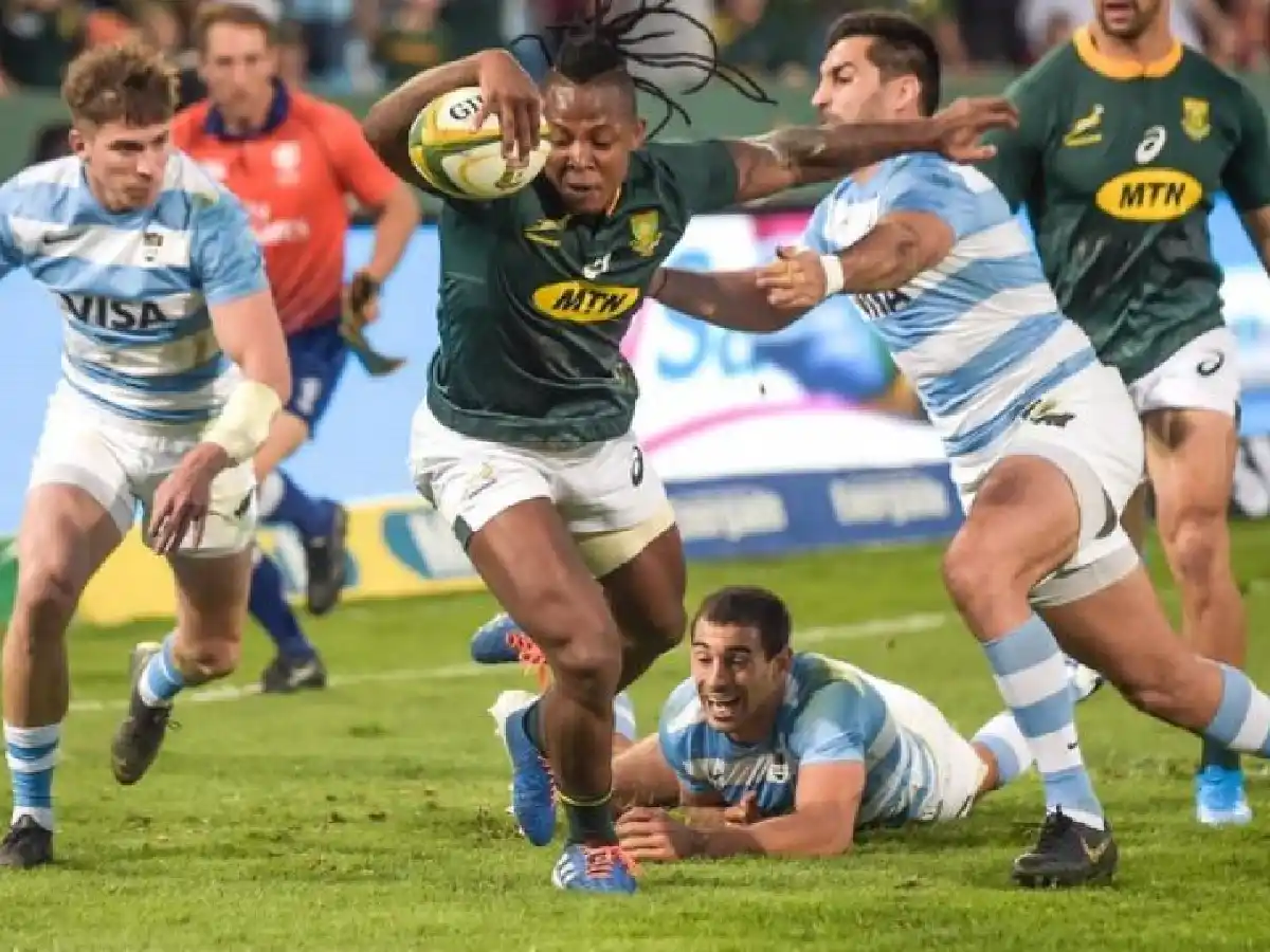 Los Pumas cayeron ante Sudáfrica 