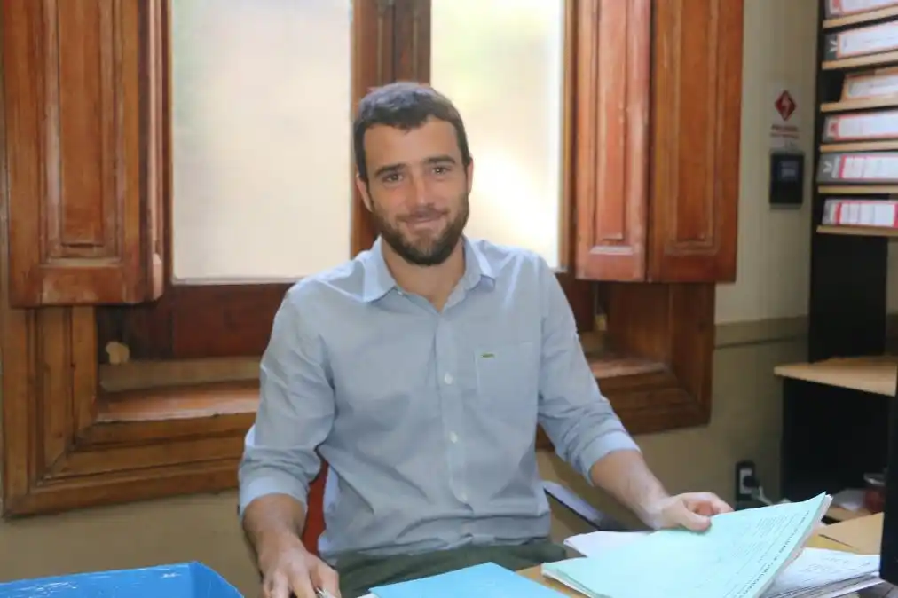 Agustín Sosa, responsable del área de Habilitaciones del municipio