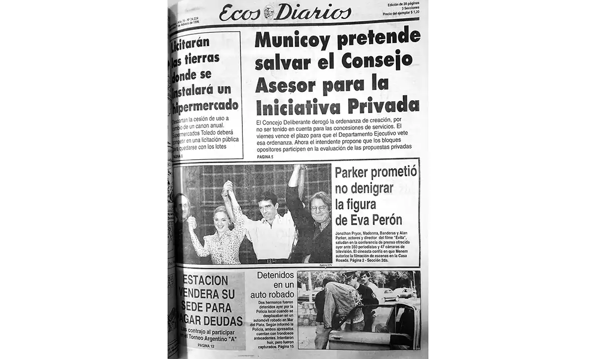 Miércoles 7 de febrero de 1996