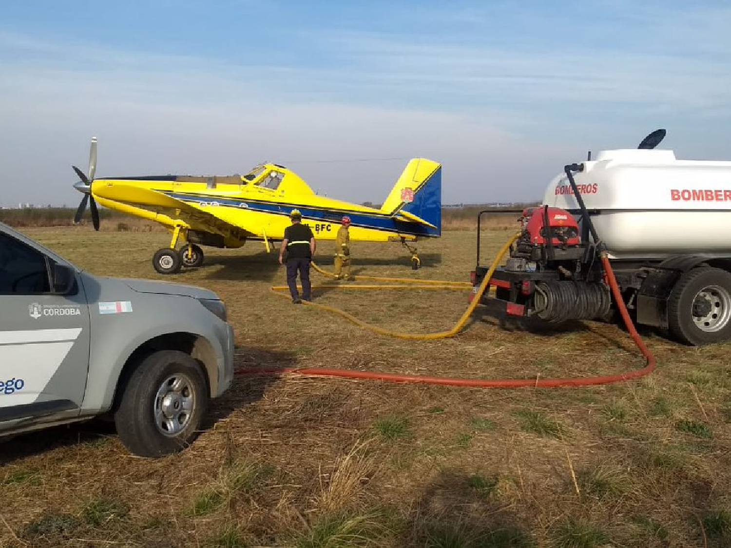 Incendios en Córdoba: aún queda un foco activo