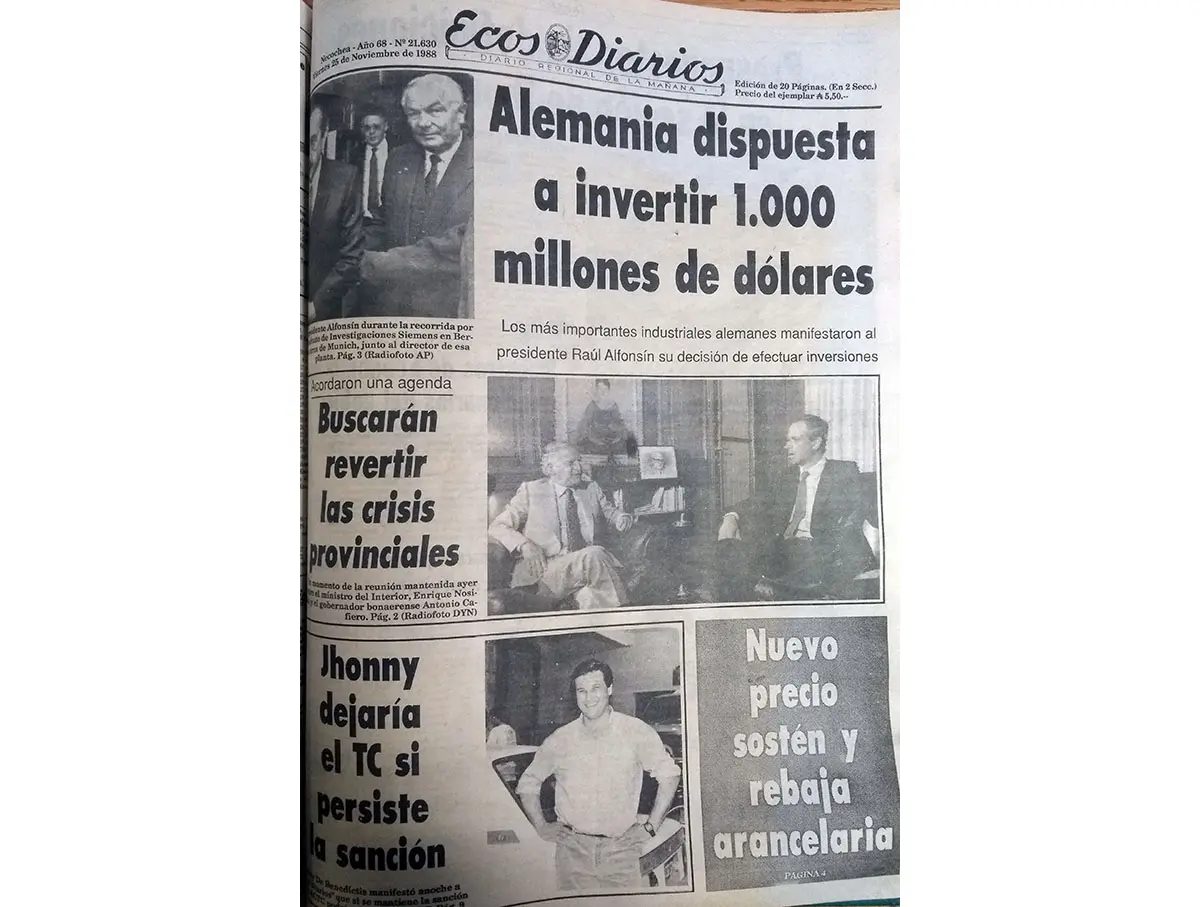 Viernes 25 de noviembre de 1988