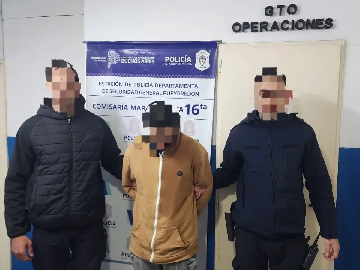 El sujeto había cortado el alambre de púas del paredón, pero lo encontraron antes de ingresar.