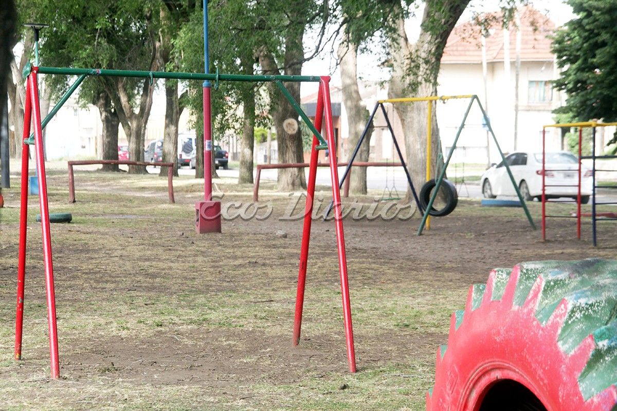 Barrio Sudoeste. Se busca acondicionar la plaza a pedido de los vecinos