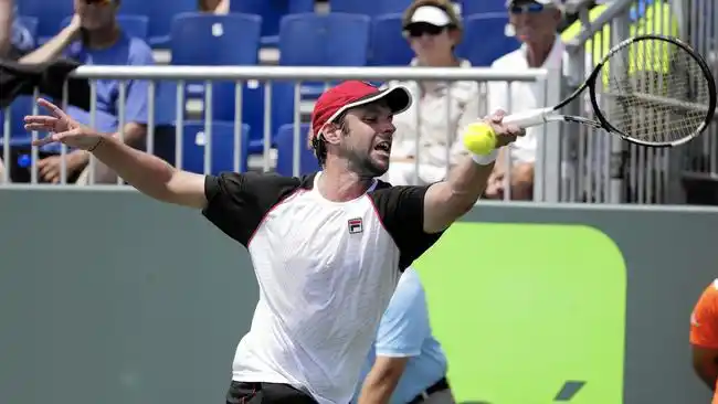 Horacio Zeballos fue eliminado por Goffin.